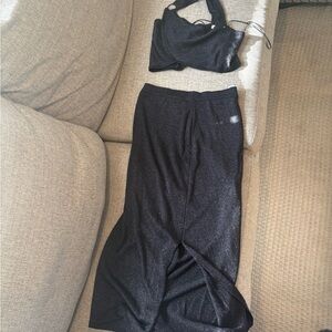 House of Harlow 1960 Black Skirt Set